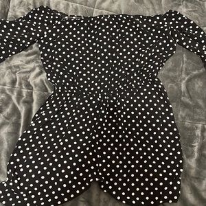 Off the shoulder jumpsuit